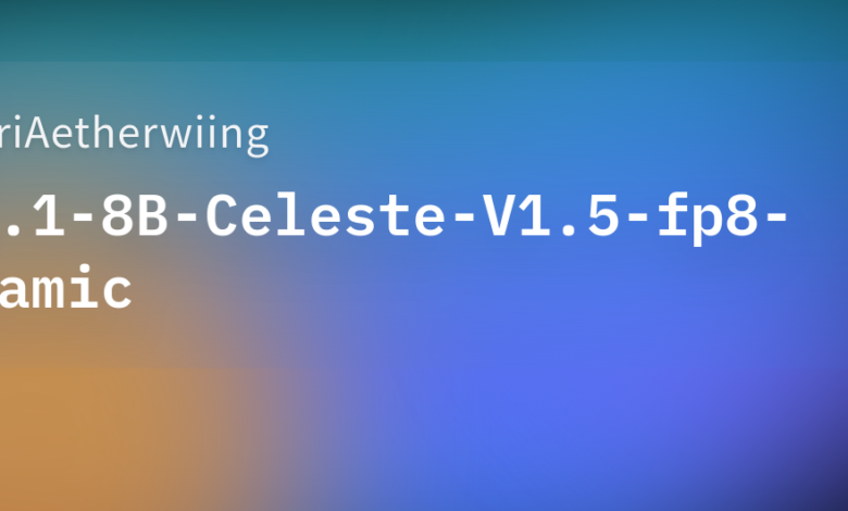 l3.1 8b celeste config.json