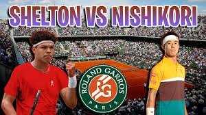 ben shelton vs kei nishikori