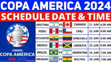 copa america 2024 schedule