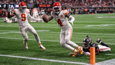 Kansas city chiefs vs atlanta falcons match player stats​