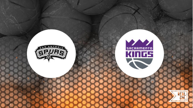 sacramento kings vs san antonio spurs match player stats​