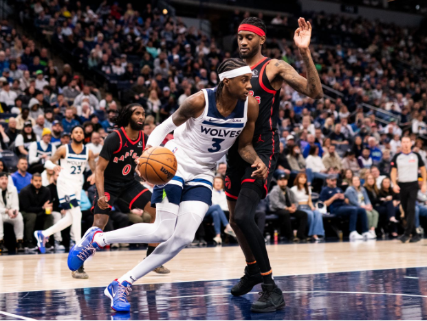 toronto raptors vs minnesota timberwolves match player stats​