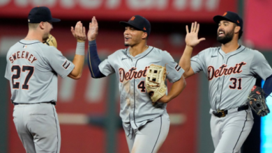 Detroit Tigers vs Phillies Match Player Stats