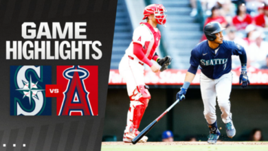 Seattle mariners vs los angeles angels match player stats​