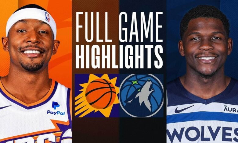 timberwolves vs phoenix suns match player stats