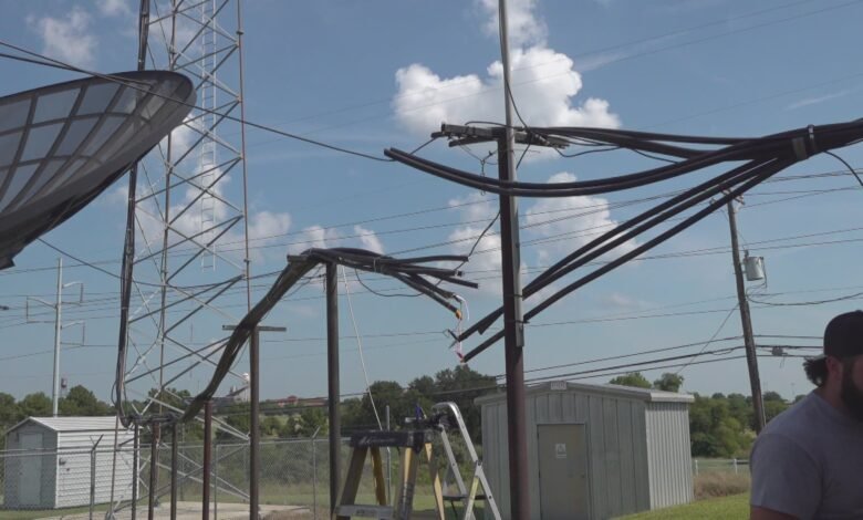 vandals knock texas news station off of the air​